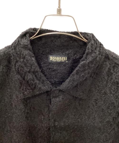 ZEPHYREN（ゼファレン）ZEPHYREN (ゼファレン) 長袖シャツ ブラック サイズ:XLの古着・服飾アイテム