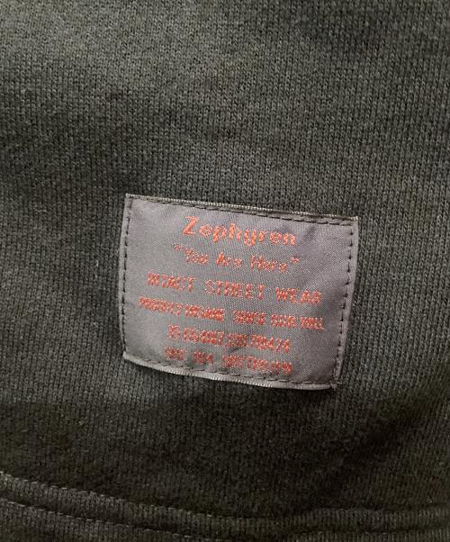 ZEPHYREN（ゼファレン）ZEPHYREN (ゼファレン) パーカー ブラック サイズ:Mの古着・服飾アイテム