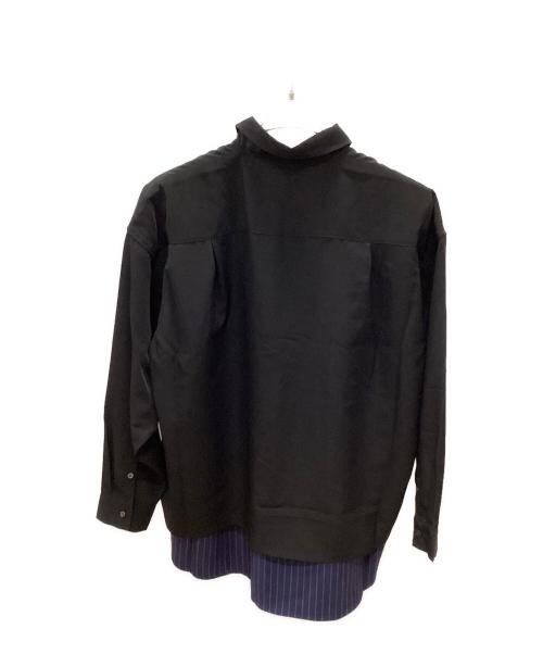 glamb（グラム）glamb (グラム) 長袖シャツ ブラック×ブルー サイズ:Ｍの古着・服飾アイテム