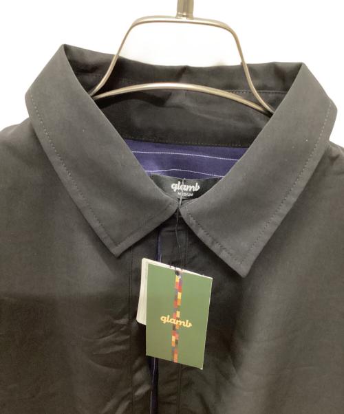 glamb（グラム）glamb (グラム) 長袖シャツ ブラック×ブルー サイズ:Ｍの古着・服飾アイテム