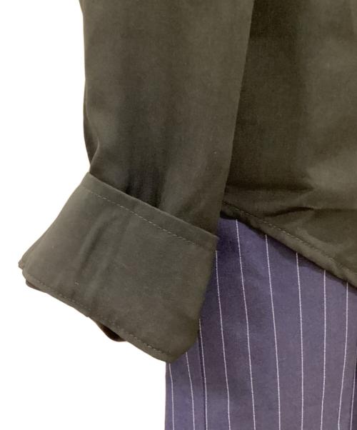 glamb（グラム）glamb (グラム) 長袖シャツ ブラック×ブルー サイズ:Ｍの古着・服飾アイテム