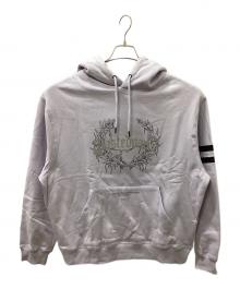 Wasted Paris（ウェイステッドパリス）の古着「Hoodie Columbia Bridge」｜ラベンダー