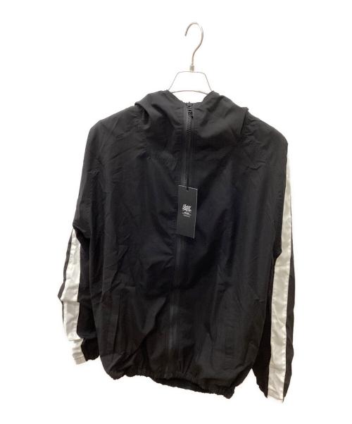 M.S.M.L（エムエスエムエル）M.S.M.L (エムエスエムエル) SIDE LINE NYLON JACKET ブラック×ホワイト サイズ:Ｌの古着・服飾アイテム