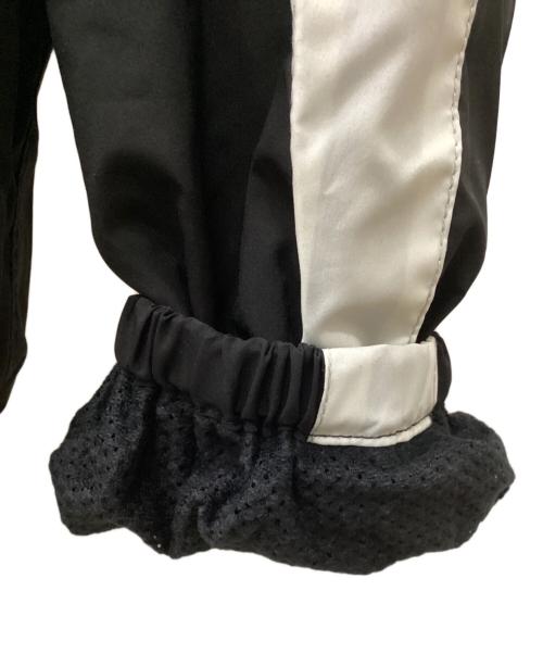 M.S.M.L（エムエスエムエル）M.S.M.L (エムエスエムエル) SIDE LINE NYLON JACKET ブラック×ホワイト サイズ:Ｌの古着・服飾アイテム