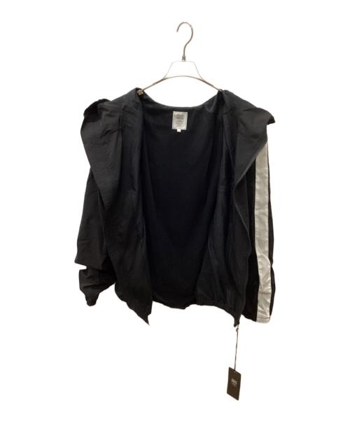 M.S.M.L（エムエスエムエル）M.S.M.L (エムエスエムエル) SIDE LINE NYLON JACKET ブラック×ホワイト サイズ:Ｌの古着・服飾アイテム