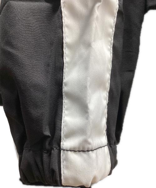 M.S.M.L（エムエスエムエル）M.S.M.L (エムエスエムエル) SIDE LINE NYLON JACKET ブラック×ホワイト サイズ:Ｌの古着・服飾アイテム