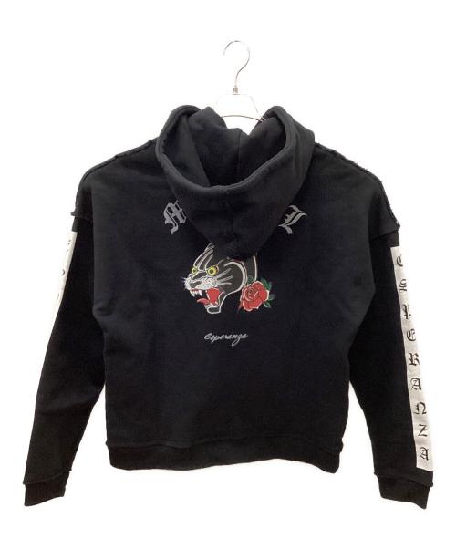 M.S.M.L（エムエスエムエル）M.S.M.L (エムエスエムエル) パーカー ブラック サイズ:Mの古着・服飾アイテム