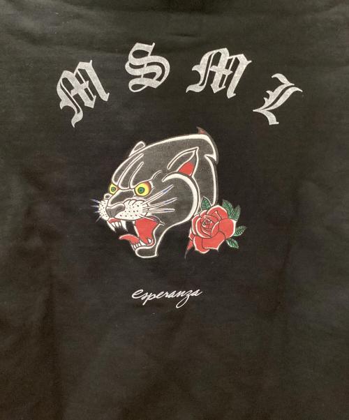 M.S.M.L（エムエスエムエル）M.S.M.L (エムエスエムエル) パーカー ブラック サイズ:Mの古着・服飾アイテム