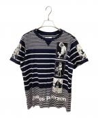 TAKAHIROMIYASHITA TheSoloIst.タカヒロミヤシタ ザソロイスト）の古着「半袖カットソー」｜ネイビー