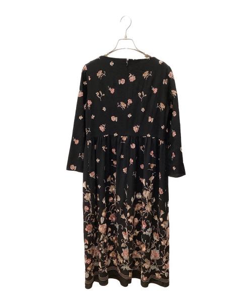 GRACE CONTINENTAL（（グレースコンチネンタル）GRACE CONTINENTAL (（グレースコンチネンタル) 長袖ワンピース ブラック サイズ:38の古着・服飾アイテム