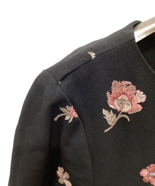 GRACE CONTINENTAL（（グレースコンチネンタル）GRACE CONTINENTAL (（グレースコンチネンタル) 長袖ワンピース ブラック サイズ:38の古着・服飾アイテム