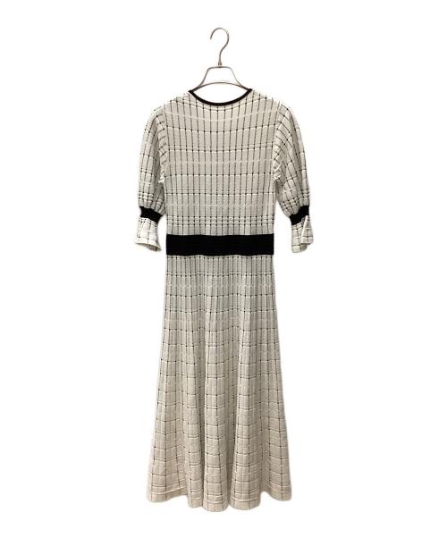 GRACE CONTINENTAL（（グレースコンチネンタル）GRACE CONTINENTAL (（グレースコンチネンタル) 半袖ワンピース ホワイト サイズ:36の古着・服飾アイテム