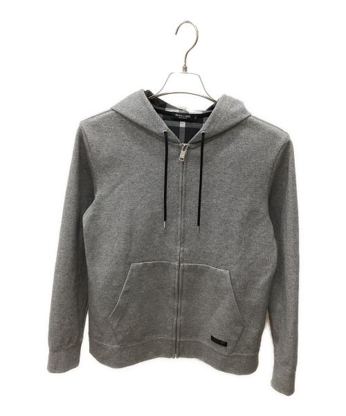 BLACK LABEL CRESTBRIDGE（ブラックレーベル クレストブリッジ）BLACK LABEL CRESTBRIDGE (ブラックレーベル クレストブリッジ) ジップパーカー グレー サイズ:Ｍの古着・服飾アイテム