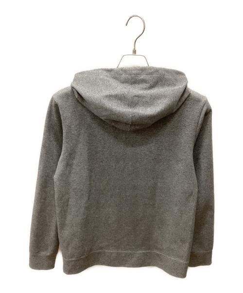 BLACK LABEL CRESTBRIDGE（ブラックレーベル クレストブリッジ）BLACK LABEL CRESTBRIDGE (ブラックレーベル クレストブリッジ) ジップパーカー グレー サイズ:Ｍの古着・服飾アイテム