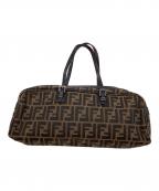 FENDIフェンディ）の古着「バレルバッグ」｜ブラウン