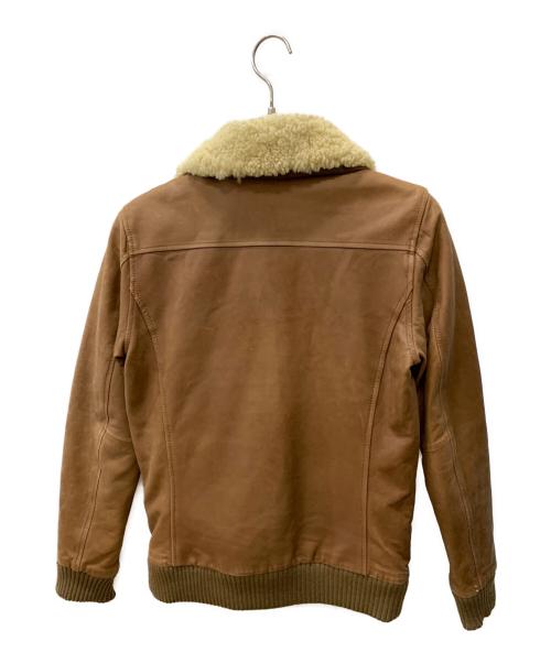 MONKEY TIME（モンキータイム）MONKEY TIME (モンキータイム) レザージャケット ブラウン サイズ:Sの古着・服飾アイテム