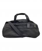 COACHコーチ）の古着「ショルダー付き大容量ボストンバッグ」｜ブラック