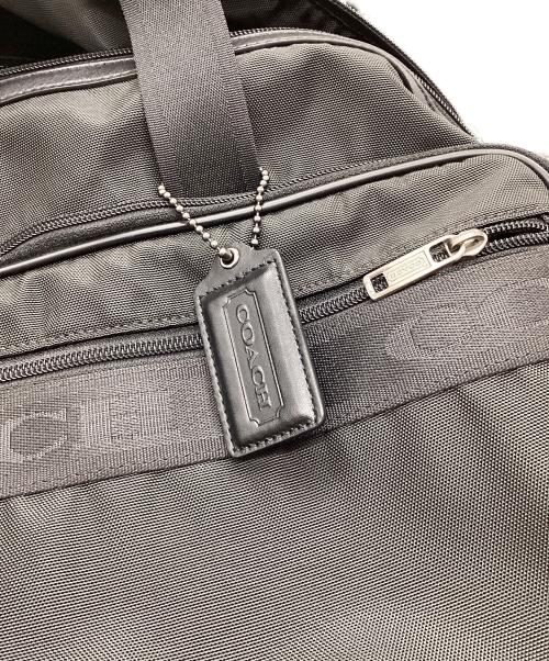 COACH（コーチ）COACH (コーチ) ショルダー付き大容量ボストンバッグ ブラックの古着・服飾アイテム