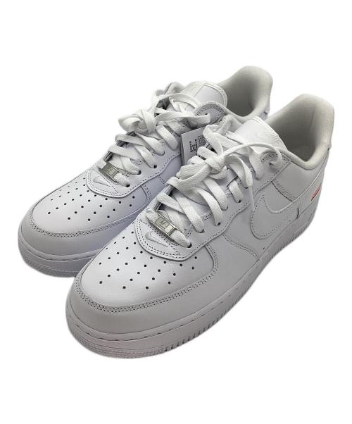 NIKE（ナイキ）NIKE (ナイキ) SUPREME (シュプリーム) Air Force 1 Low ホワイト サイズ:28.5cm 未使用品の古着・服飾アイテム