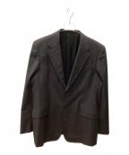 PRADAプラダ）の古着「2Bスーツジャケット」｜グレー×ボルドー