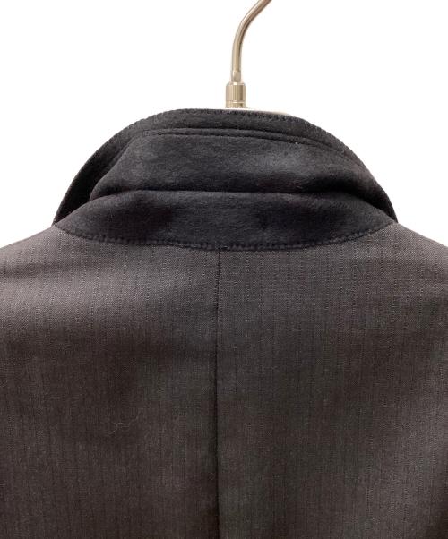 PRADA（プラダ）PRADA (プラダ) 2Bスーツジャケット グレー×ボルドー サイズ:52Rの古着・服飾アイテム