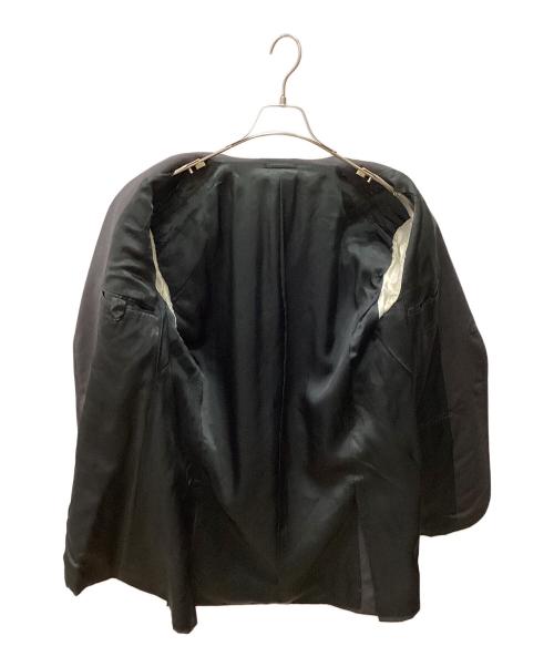 PRADA（プラダ）PRADA (プラダ) 2Bスーツジャケット グレー×ボルドー サイズ:52Rの古着・服飾アイテム