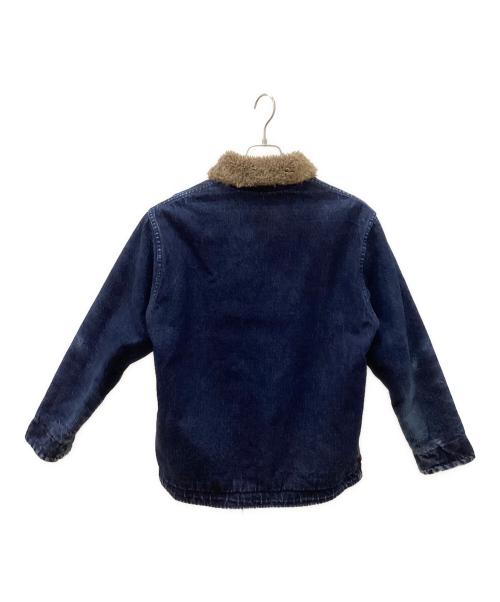 DENIME（ドゥニーム）DENIME (ドゥニーム) HOUSTON (ヒューストン) N-1デッキジャケット インディゴ サイズ:38の古着・服飾アイテム