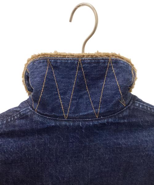 DENIME（ドゥニーム）DENIME (ドゥニーム) HOUSTON (ヒューストン) N-1デッキジャケット インディゴ サイズ:38の古着・服飾アイテム