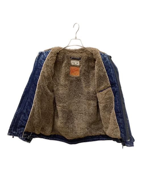 DENIME（ドゥニーム）DENIME (ドゥニーム) HOUSTON (ヒューストン) N-1デッキジャケット インディゴ サイズ:38の古着・服飾アイテム