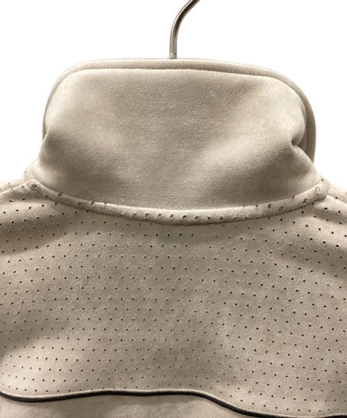 X-GIRL（エックスガール）X-GIRL (エックスガール) FAUX SUEDE SHIRT ベージュ サイズ:Sの古着・服飾アイテム