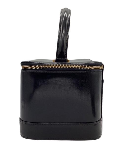 GIANNI VERSACE（ジャンニ・ヴェルサーチ）GIANNI VERSACE (ジャンニ・ヴェルサーチ) バニティバッグ ブラックの古着・服飾アイテム