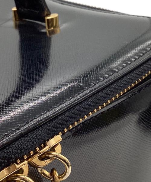 GIANNI VERSACE（ジャンニ・ヴェルサーチ）GIANNI VERSACE (ジャンニ・ヴェルサーチ) バニティバッグ ブラックの古着・服飾アイテム