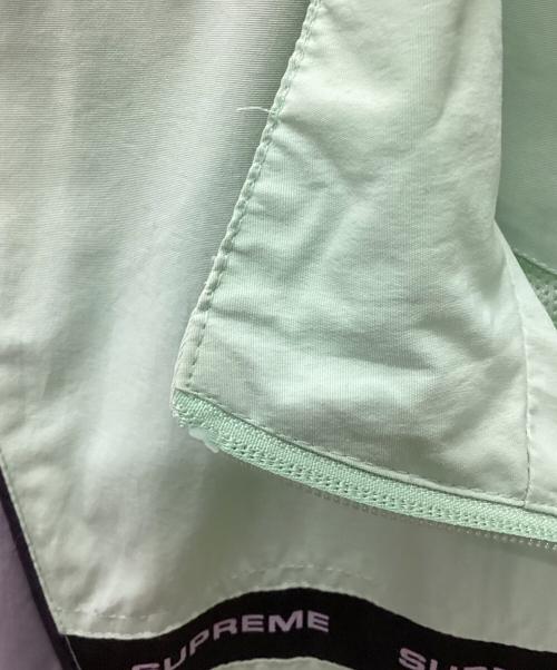 SUPREME（シュプリーム）SUPREME (シュプリーム) Cross Paneled Track Jacket グリーン×ブラック サイズ:Ｍの古着・服飾アイテム