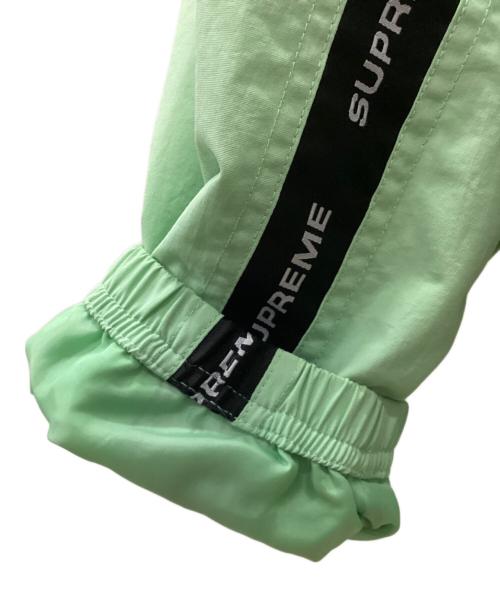 SUPREME（シュプリーム）SUPREME (シュプリーム) Cross Paneled Track Jacket グリーン×ブラック サイズ:Ｍの古着・服飾アイテム
