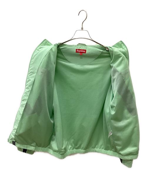 SUPREME（シュプリーム）SUPREME (シュプリーム) Cross Paneled Track Jacket グリーン×ブラック サイズ:Ｍの古着・服飾アイテム