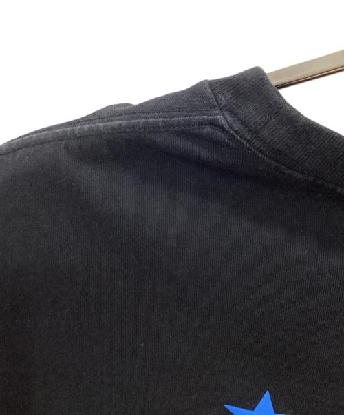 WIND AND SEA（ウィンダンシー）WIND AND SEA (ウィンダンシー) HUF (ハフ) WDS SOLID AND TIE DYE TEE ブラック×ホワイト サイズ:Ｍの古着・服飾アイテム