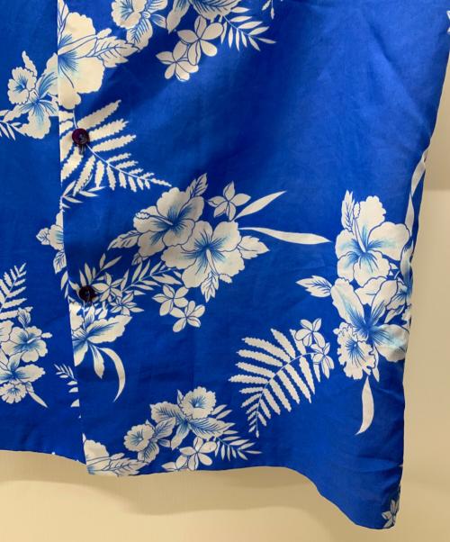 MADE IN HAWAII（メイドインハワイ）MADE IN HAWAII (メイドインハワイ) ヴィンテージアロハシャツ ブルー サイズ:Mの古着・服飾アイテム