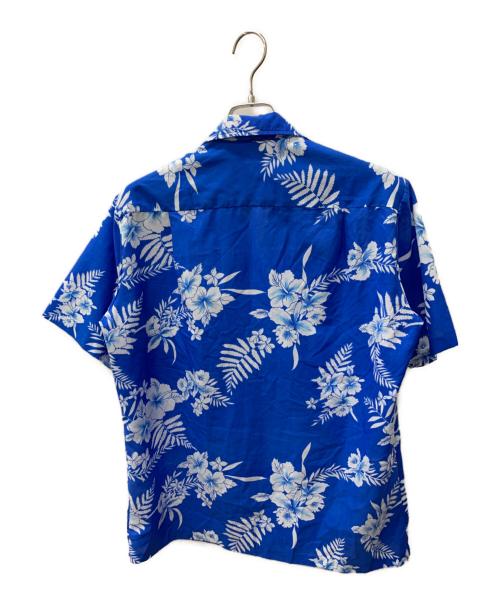 MADE IN HAWAII（メイドインハワイ）MADE IN HAWAII (メイドインハワイ) ヴィンテージアロハシャツ ブルー サイズ:Mの古着・服飾アイテム
