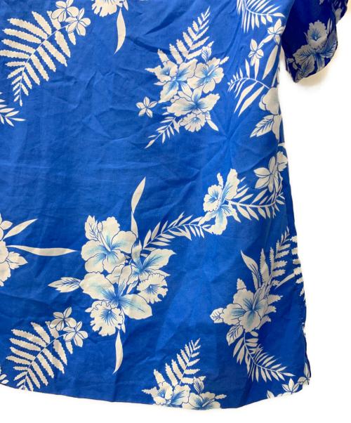MADE IN HAWAII（メイドインハワイ）MADE IN HAWAII (メイドインハワイ) ヴィンテージアロハシャツ ブルー サイズ:Mの古着・服飾アイテム