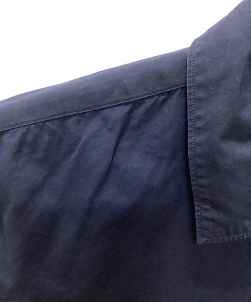 COMME des GARCONS SHIRT（コムデギャルソンシャツ）COMME des GARCONS SHIRT (コムデギャルソンシャツ) プルオーバーL/Sシャツ ネイビー サイズ:Ｍの古着・服飾アイテム