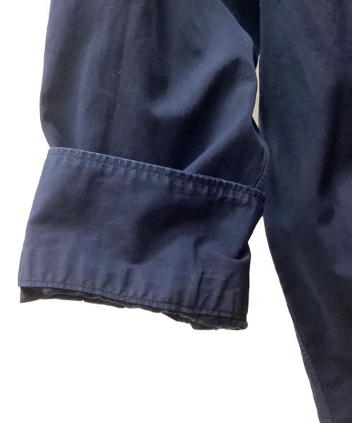 COMME des GARCONS SHIRT（コムデギャルソンシャツ）COMME des GARCONS SHIRT (コムデギャルソンシャツ) プルオーバーL/Sシャツ ネイビー サイズ:Ｍの古着・服飾アイテム