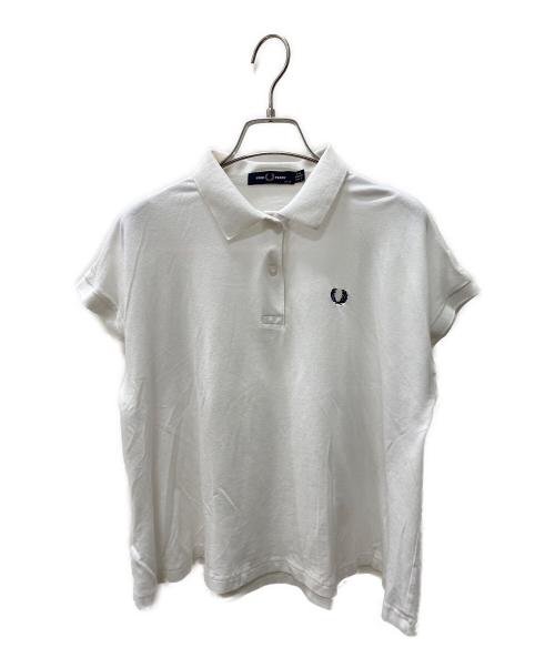 FRED PERRY（フレッドペリー）FRED PERRY (フレッドペリー) ポロシャツ ホワイト サイズ:Sの古着・服飾アイテム