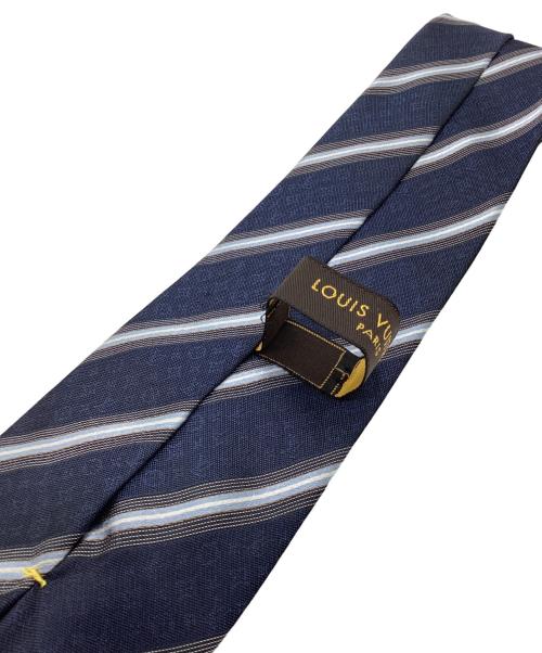 LOUIS VUITTON（ルイ ヴィトン）LOUIS VUITTON (ルイ ヴィトン) シルクネクタイ ネイビー サイズ:150cmの古着・服飾アイテム