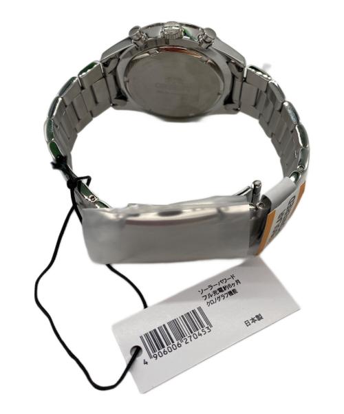 ORIENT（オリエント）ORIENT (オリエント) クロノグラフ Neo 70’s シルバー×ホワイトの古着・服飾アイテム