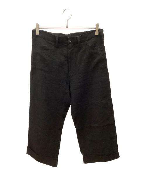 Y’s（ワイズ）Y’s (ワイズ) ストレートパンツ ブラック サイズ:1の古着・服飾アイテム