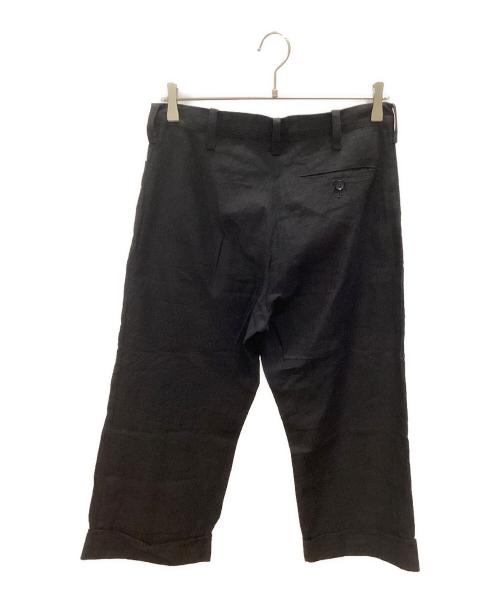 Y’s（ワイズ）Y’s (ワイズ) ストレートパンツ ブラック サイズ:1の古着・服飾アイテム