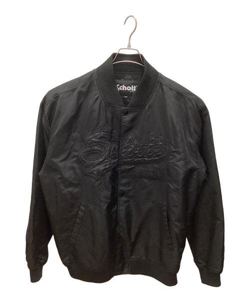 Schott（ショット）Schott (ショット) AWARD JACKET ブラック サイズ:XLの古着・服飾アイテム