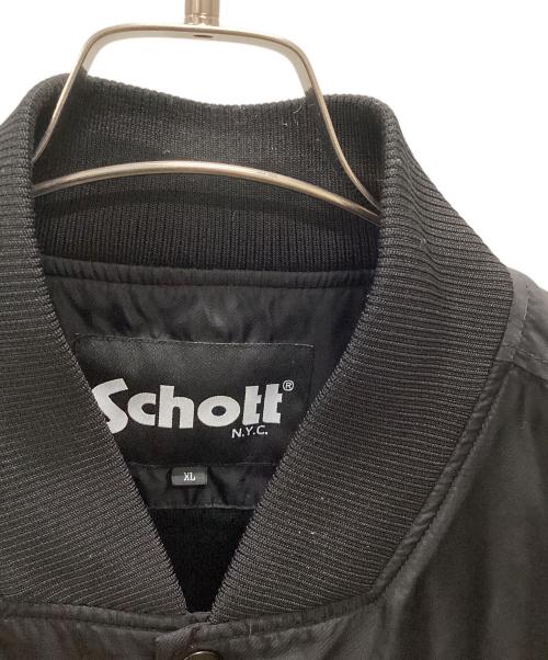 Schott（ショット）Schott (ショット) AWARD JACKET ブラック サイズ:XLの古着・服飾アイテム