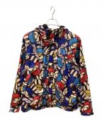 CUNEキューン）の古着「ナイロンパーカー」｜ブルー×レッド