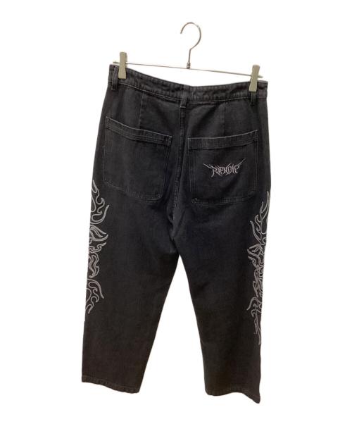 RIPNDIP（リップンディップ）RIPNDIP (リップンディップ) デニムパンツ ブラック サイズ:30の古着・服飾アイテム